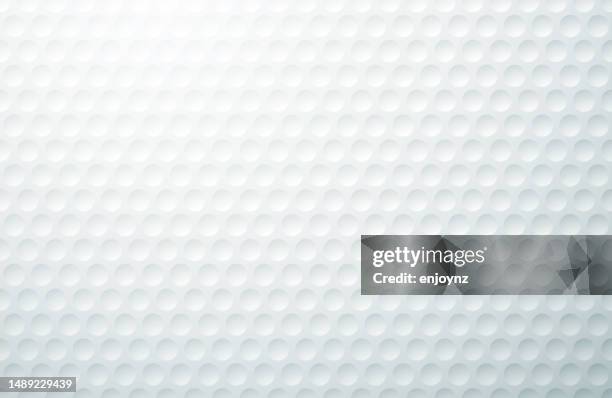 bildbanksillustrationer, clip art samt tecknat material och ikoner med golf ball textured poster background - golfboll