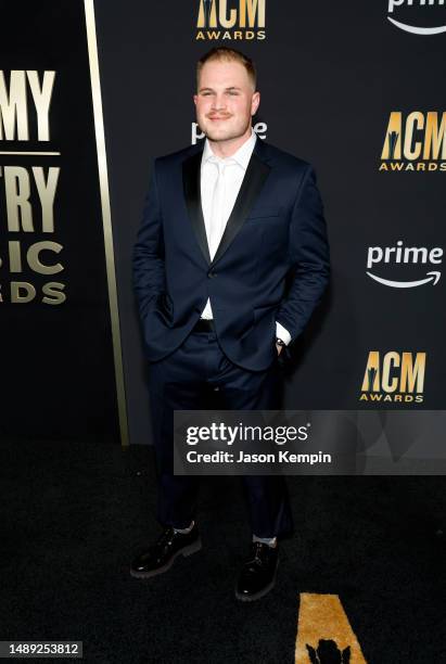 Zach Bryan attends the 58th Academy Of Country Music Awards at The Ford Center at The Star on May 11, 2023 in Frisco, Texas.
