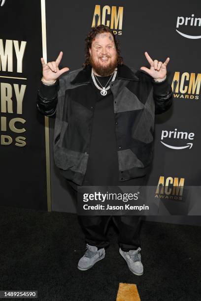 Jelly Roll attends the 58th Academy Of Country Music Awards at The Ford Center at The Star on May 11, 2023 in Frisco, Texas.