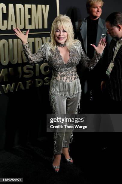 Dolly Parton attends the 58th Academy Of Country Music Awards at The Ford Center at The Star on May 11, 2023 in Frisco, Texas.