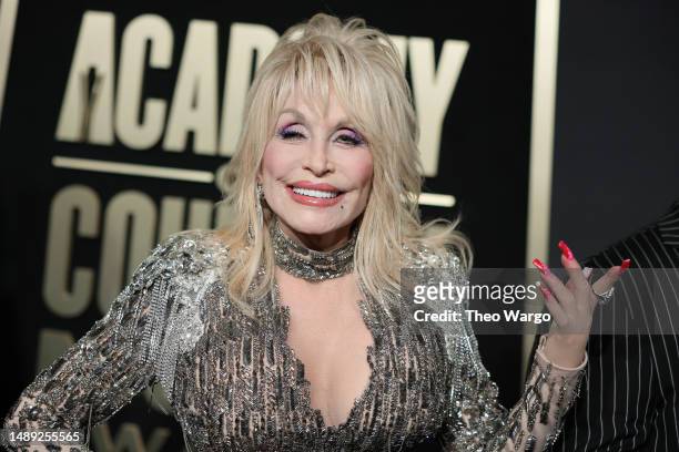 Dolly Parton attends the 58th Academy Of Country Music Awards at The Ford Center at The Star on May 11, 2023 in Frisco, Texas.