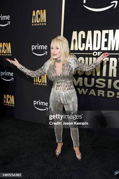 Dolly Parton attends the 58th Academy Of Country Music Awards at The Ford Center at The Star on May 11, 2023 in Frisco, Texas.
