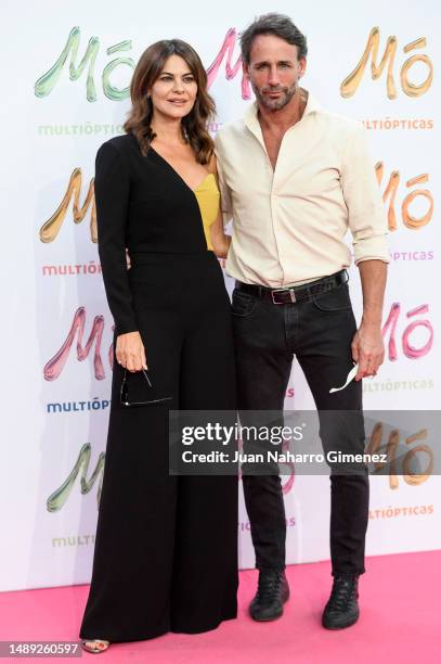 Maria Jose Suarez and Alvaro Muñoz Escassi attend "Casa MO: El Festival" By Multiopticas 2023 on May 11, 2023 in Madrid, Spain.