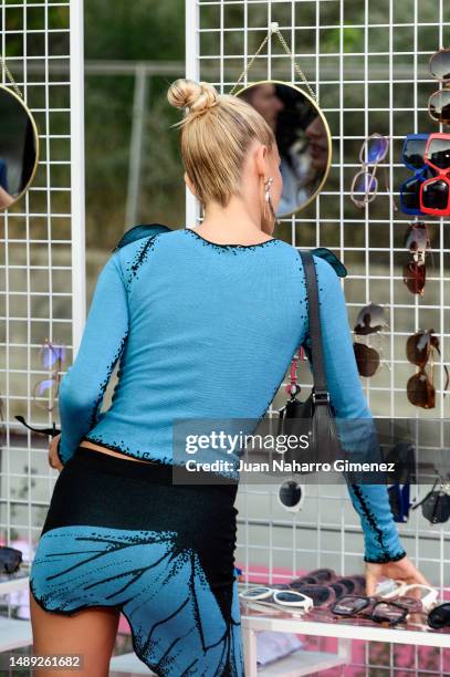 Jessica Goicoechea attends "Casa MO: El Festival" By Multiopticas 2023 on May 11, 2023 in Madrid, Spain.