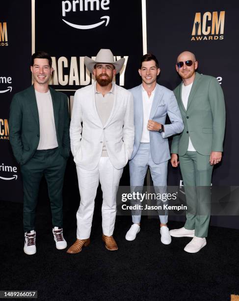 Comedy group Dude Perfect attends the 58th Academy Of Country Music Awards at The Ford Center at The Star on May 11, 2023 in Frisco, Texas.