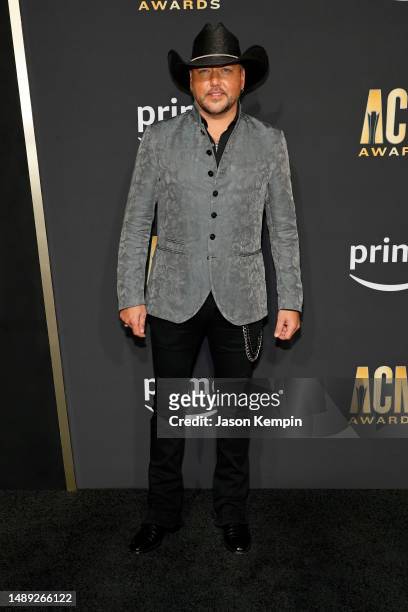 Jason Aldean attends the 58th Academy Of Country Music Awards at The Ford Center at The Star on May 11, 2023 in Frisco, Texas.