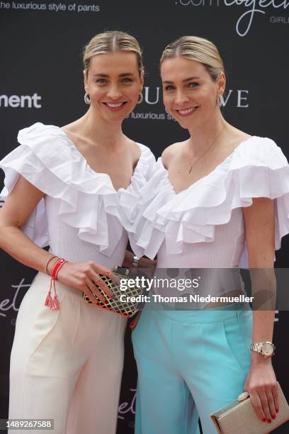 Nina and Julia Meise attends the .comTogether Girlbosses event by .comTessa on at La Plage Parisienne May 11, 2023 in Paris, France.