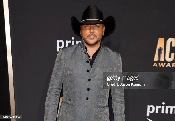 Jason Aldean attends the 58th Academy Of Country Music Awards at The Ford Center at The Star on May 11, 2023 in Frisco, Texas.