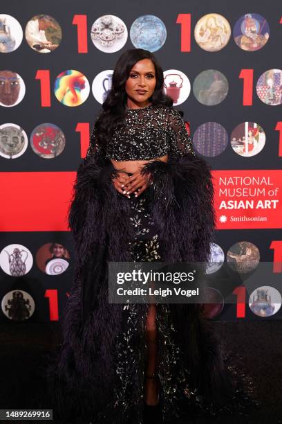 Mindy Kaling attends the National Museum of Asian Art Centennial Celebration Dinner on May 11, 2023 in Washington, DC.