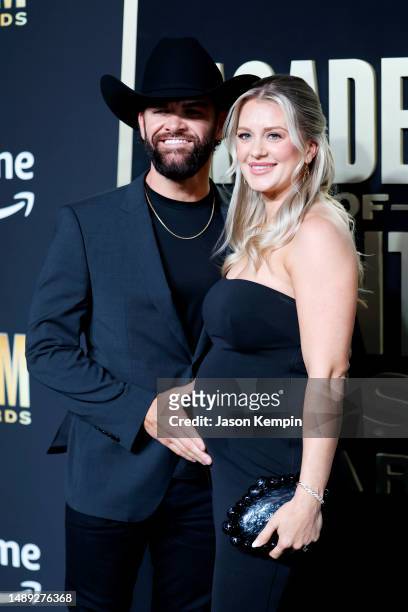 Dylan Scott and Blair Anderson attend the 58th Academy Of Country Music Awards at The Ford Center at The Star on May 11, 2023 in Frisco, Texas.