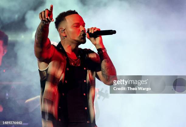 Kane Brown performs onstage during the 58th Academy Of Country Music Awards at The Ford Center at The Star on May 11, 2023 in Frisco, Texas.