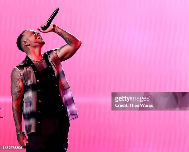 Kane Brown performs onstage during the 58th Academy Of Country Music Awards at The Ford Center at The Star on May 11, 2023 in Frisco, Texas.