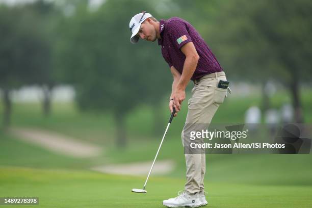 Ricki Werenski of the United States putts on hole during the first round of the AT&T Byron Nelson at TPC Craig Ranch on May 11, 2023 in McKinney,...