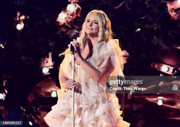 Miranda Lambert performs onstage during the 58th Academy Of Country Music Awards at The Ford Center at The Star on May 11, 2023 in Frisco, Texas.