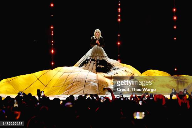 Dolly Parton performs onstage during the 58th Academy Of Country Music Awards at The Ford Center at The Star on May 11, 2023 in Frisco, Texas.