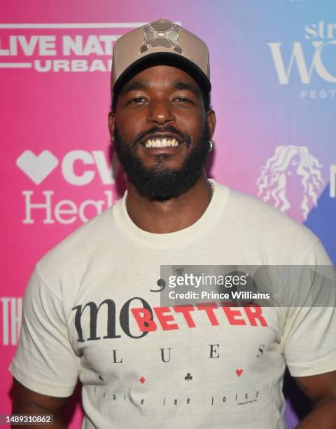 Luke James attends 2023 Strength Of A Woman Festival & Summit - An Evening with Robert Glasper at City Winery on May 11, 2023 in Atlanta, Georgia.