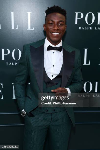 Olly Sholotan attends "ELLE Hollywood Rising" Presented by Polo Ralph Lauren at The Georgian Hotel on May 11, 2023 in Santa Monica, California.