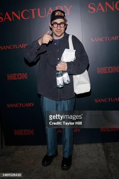 Jack Antonoff attends the premiere of "Sanctuary" at Metrograph on May 11, 2023 in New York City.