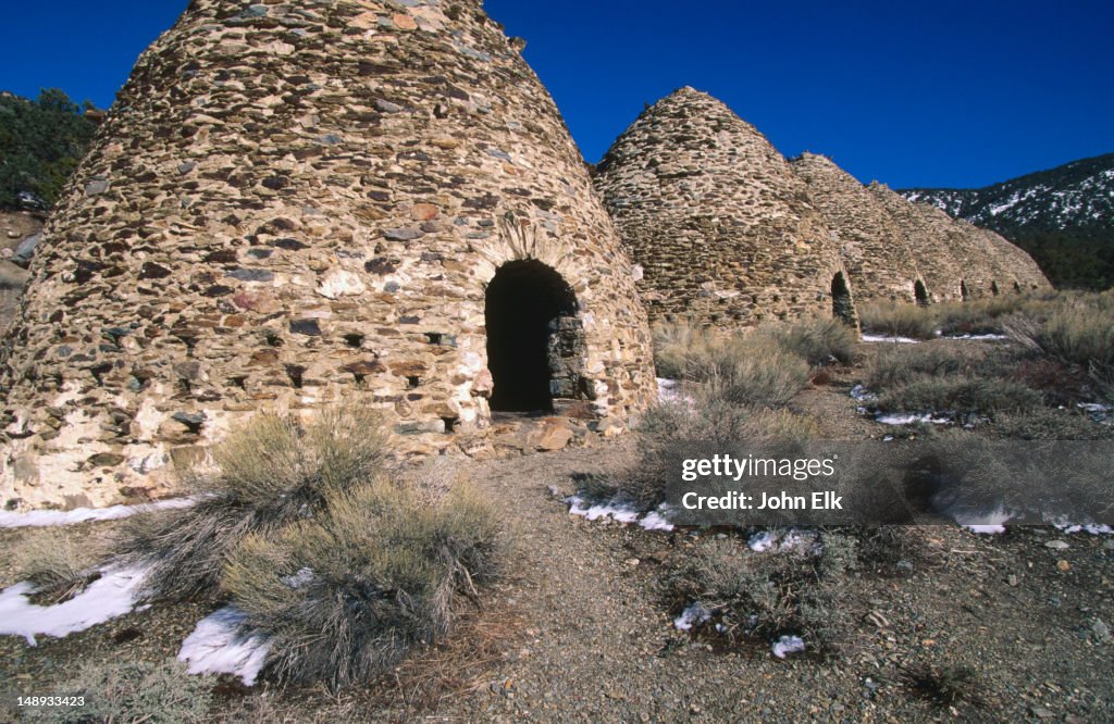 Wildrose Canyon Charcoal kilns, 1875