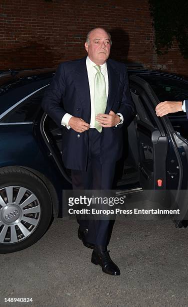 Juan Abello attends a party at president of Airbus' home, Domingo Urena on June 29, 2012 in Madrid, Spain.