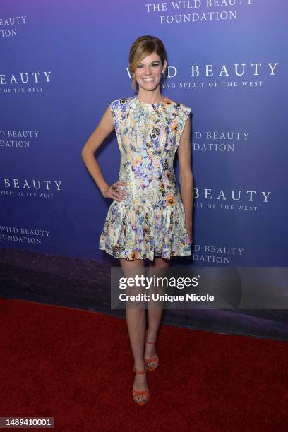 Rachel Melvin attends the Los Angeles Premiere Of "Wild Beauty: Mustang Spirit Of The West" on May 11, 2023 in Los Angeles, California.