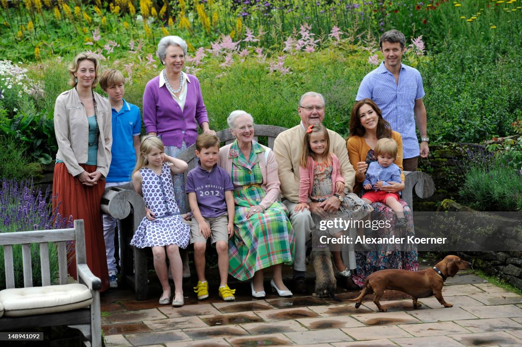 Danish Royal Family - Summer Photocall 2012