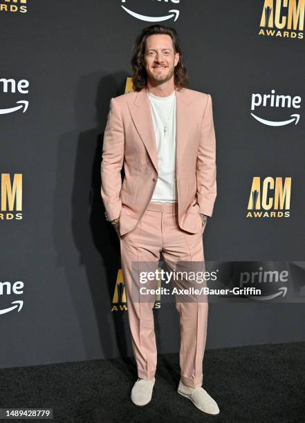 Tyler Hubbard attends the 58th Academy of Country Music Awards at The Ford Center at The Star on May 11, 2023 in Frisco, Texas.