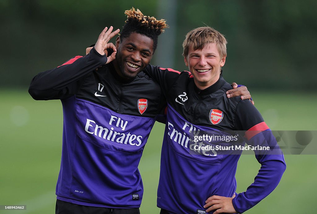 Arsenal Training Session