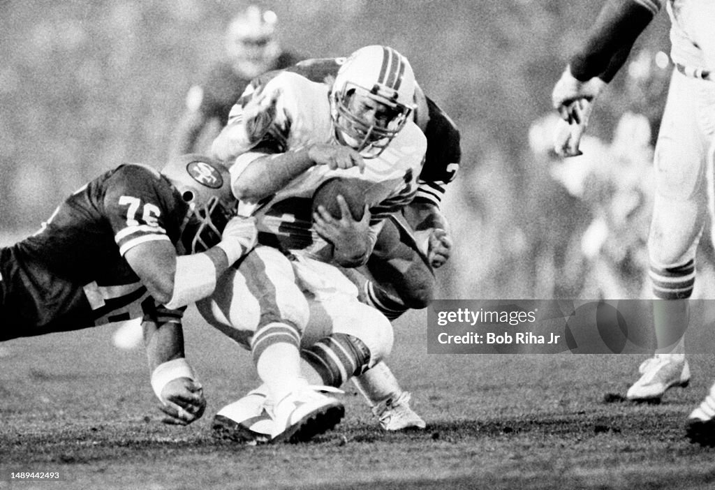 Dan Marino Sacked Game Action - Super Bowl XIX
