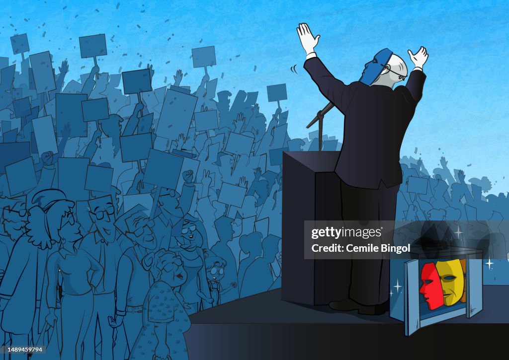 Politician and Masks