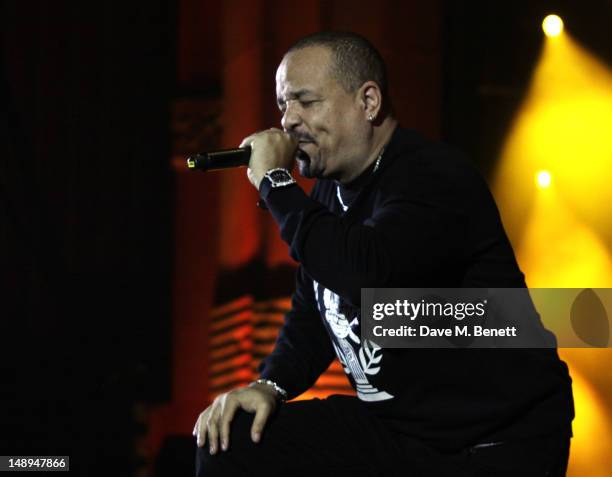 Ice T Rapper Show 1,700 The Art Of Rap Photos & High Res Pictures - Getty Images