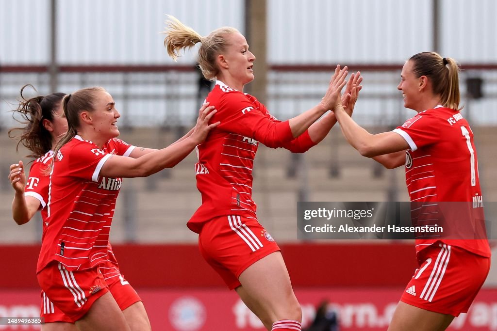 FC Bayern Muenchen v TSG Hoffenheim - FLYERALARM Frauen-Bundesliga