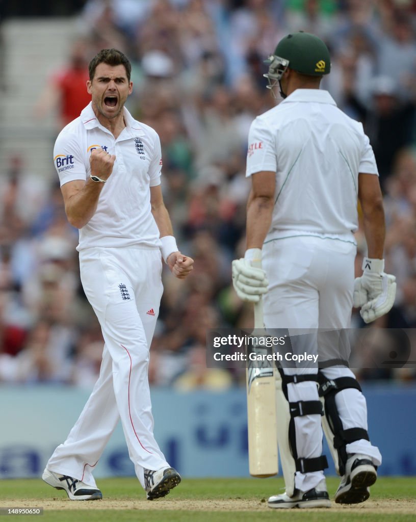 England v South Africa: 1st Investec Test - Day Two