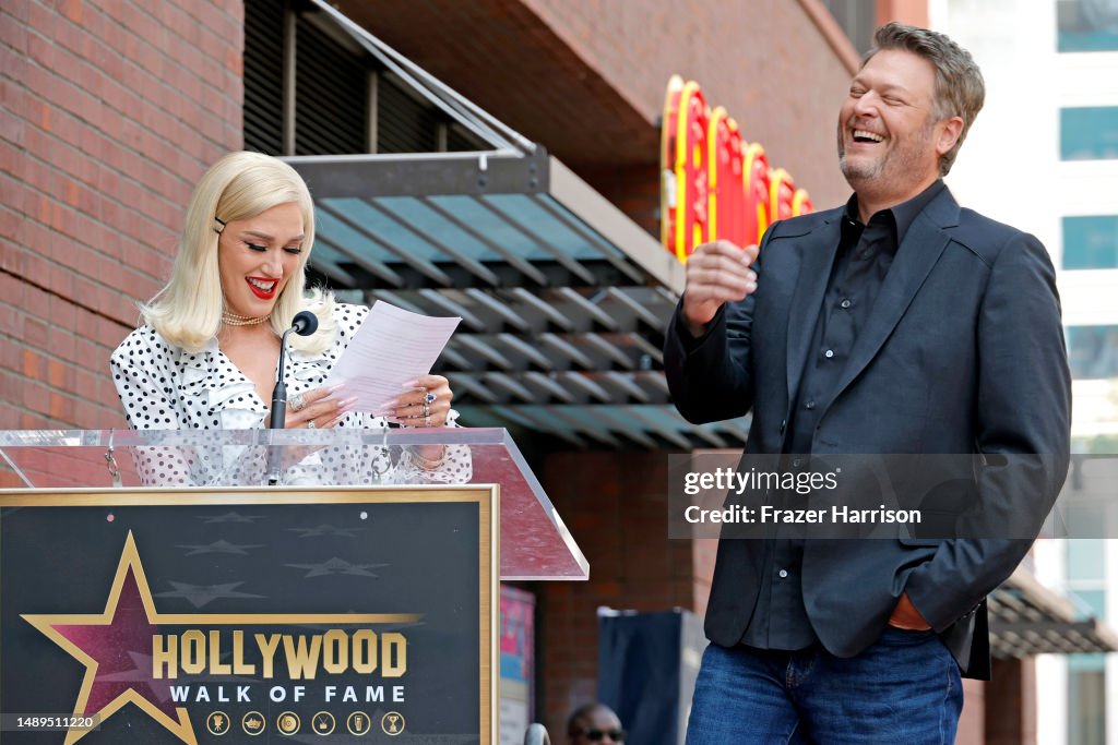 Blake Shelton Honored With Star On The Hollywood Walk Of Fame