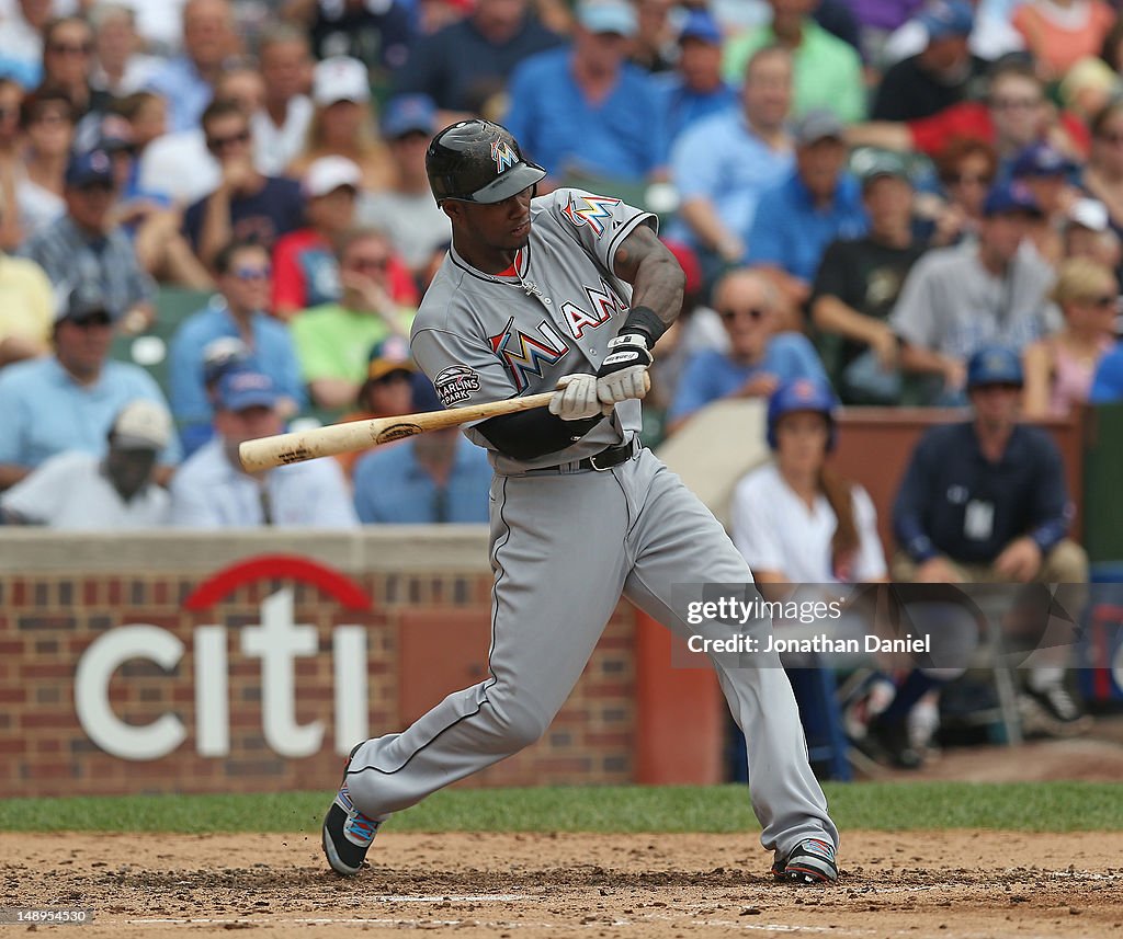 Miami Marlins v Chicago Cubs