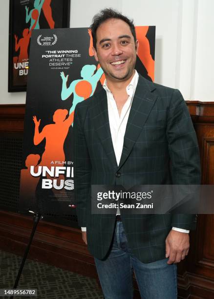 Nicholas Ma attends "Unfinished Business" Opening Night at BAM Rose Cinemas on May 12, 2023 in New York City.