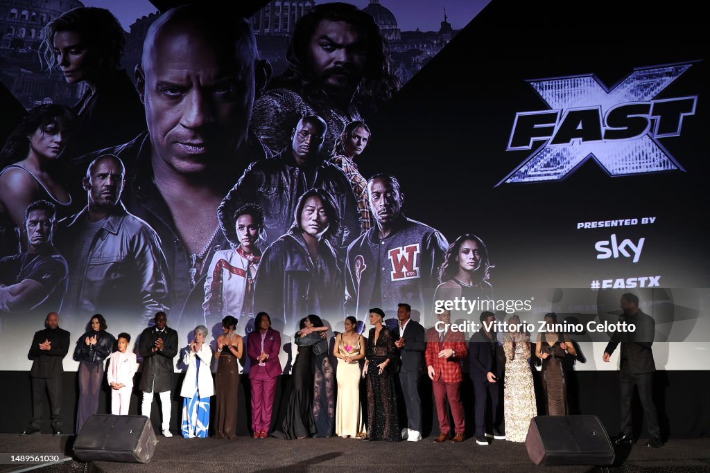 Fast X Rome Trailer Cast and Crew attend the Universal Pictures presents the