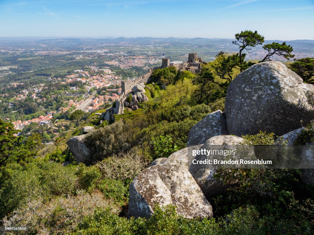 The Castle of the Moors (Castelo dos Mouros) in Sintra, Portugal