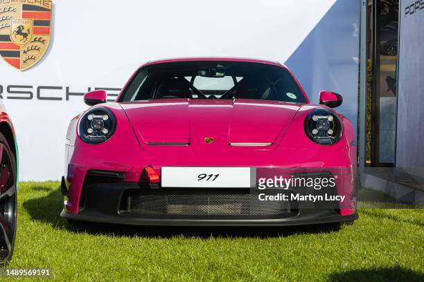 The Porsche 911 GT3 by Manthey at Salon Prive London, held at the Royal Chelsea Hospital. This is Salon Prive's first event held in London, with many...