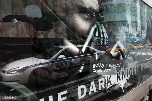 Heightened police presence at a movie theater in Times Square in New York on July 20, 2012 before a showing of "The Dark Knight Rises". Commissioner...