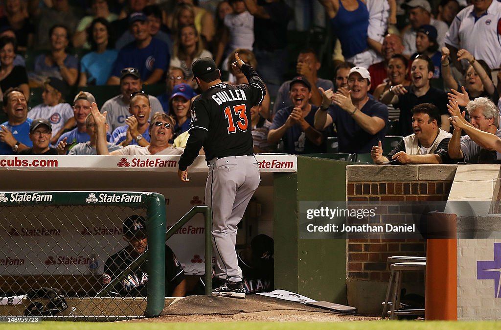 Miami Marlins v Chicago Cubs