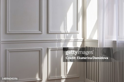 Interior of room with window Interior of room with window