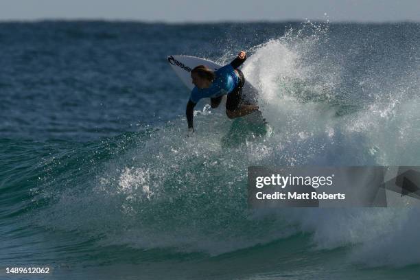 Jacob Willcox of Australia competes the 2023 Gold Coast Pro at Snapper Rocks on May 13, 2023 in Gold Coast, Australia.