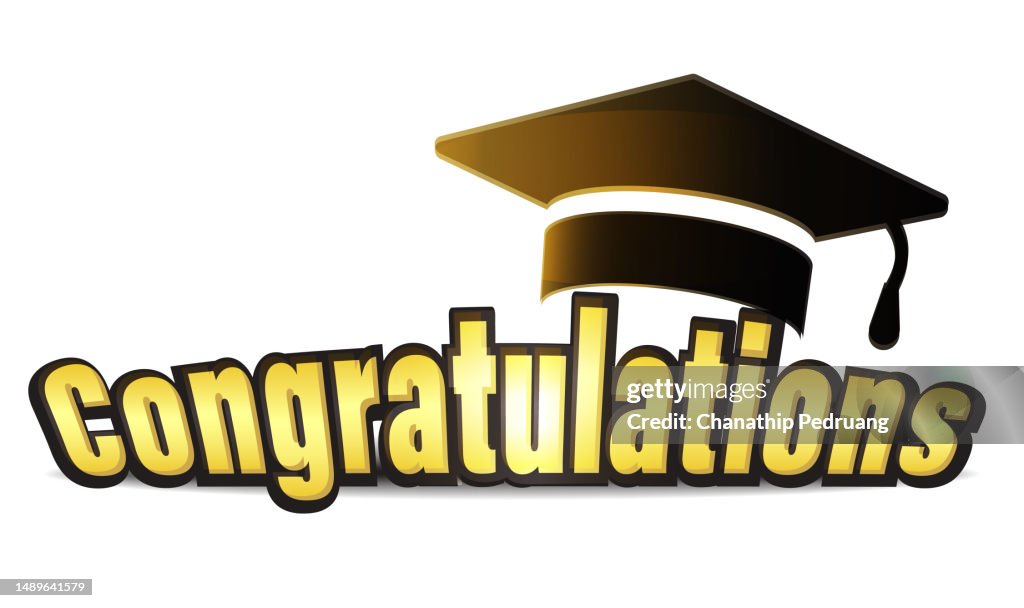 Congratulations Study Congratulation Stock Illustration Celebration Study Sucess High-Res ...