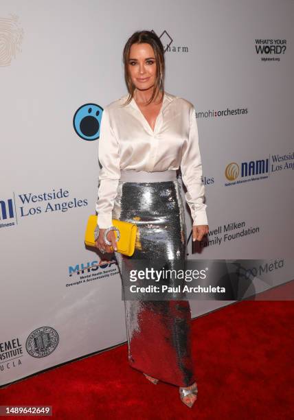 Reality TV Personality Kyle Richards attends the National Alliance Of Mental Illness Westside Los Angeles Mental Health Gala at the Pacific Design...
