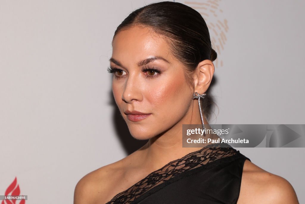 Allison Holker attends the National Alliance Of Mental Illness... News