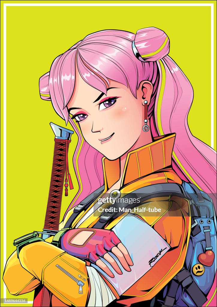 Anime style character