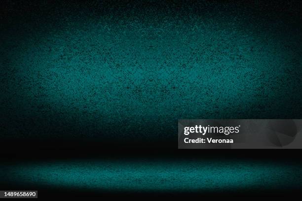 abstract dark emerald green gradient retro style background, for presentation, backdrop, photography, studio mockup. - dark studio stock illustrations
