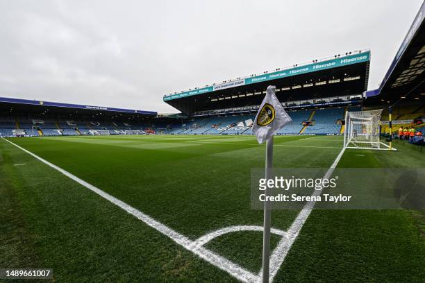 General view during the Premier League match between Leeds United and Newcastle United at Elland Road on May 13, 2023 in Leeds, England.