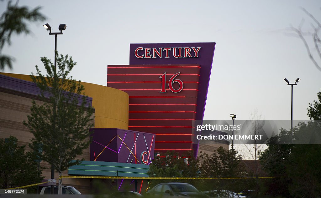 The theater where 12 people were killed 